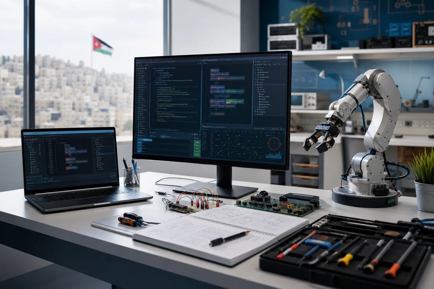 Study environment representing the Technology Field